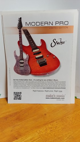Suhr modern pro guitar - guitar, m7